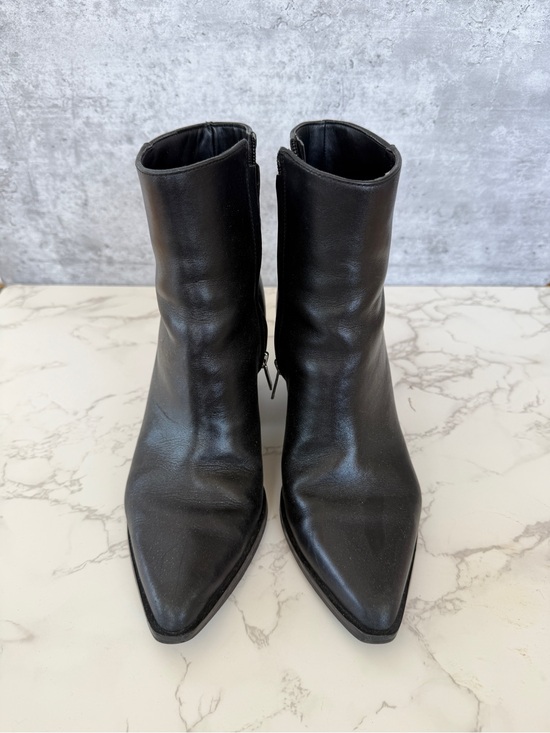 Marc Fisher Shoes - Marc Fisher Black Pointed Toe Ankle Booties